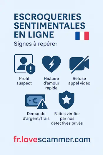 Escroqueries sentimentales en ligne